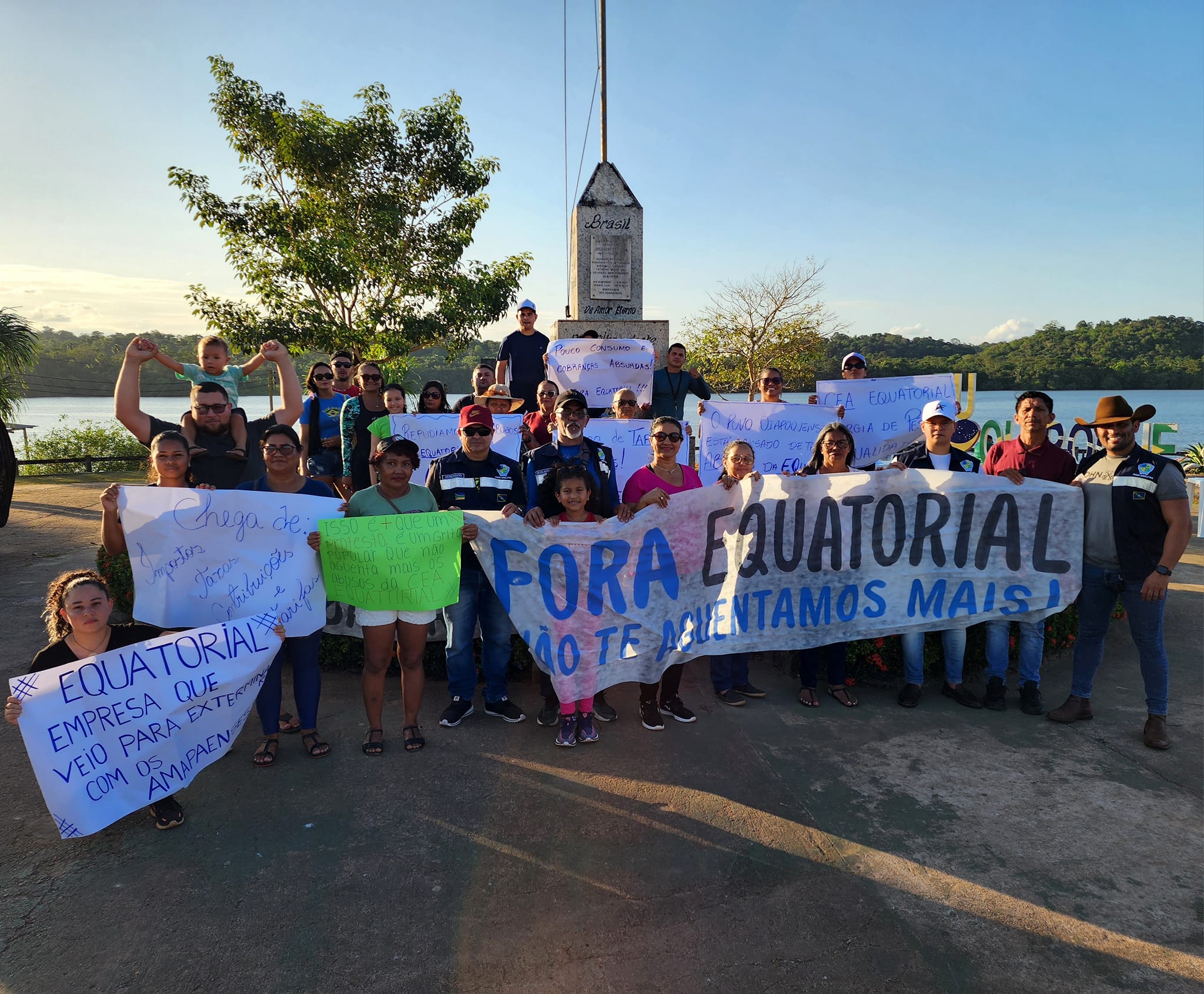 MANIFESTAÇÃO CONTRA EQUATORIAL ENERGIA!