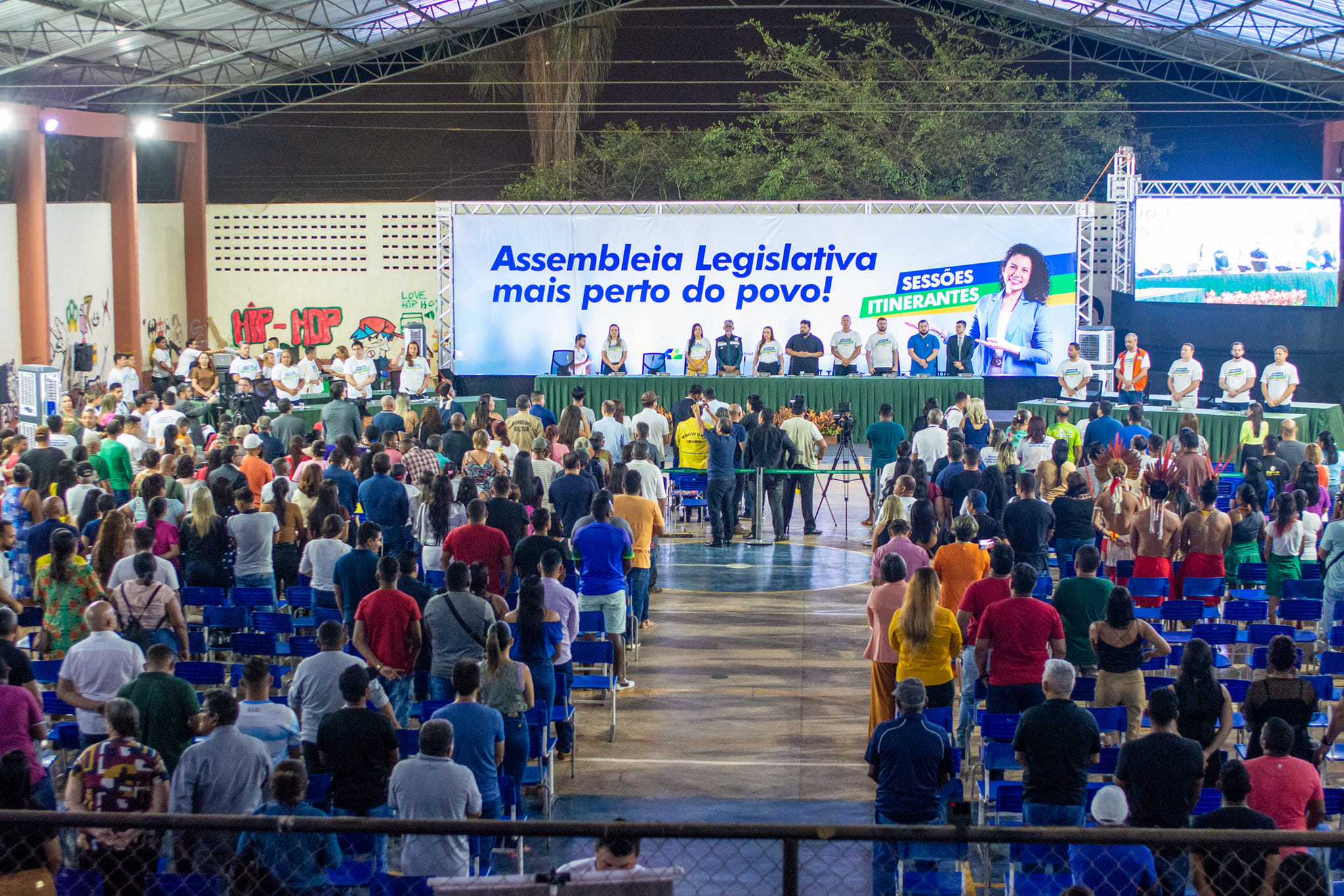 VEREADORES DA CÂMARA MUNICIPAL DE OIAPOQUE PARTICIPAM DA SESSÃO ITINERANTE DA ALAP. 